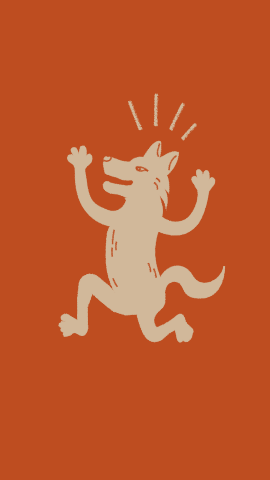 OI-NO Tacos — the dancing wolf
